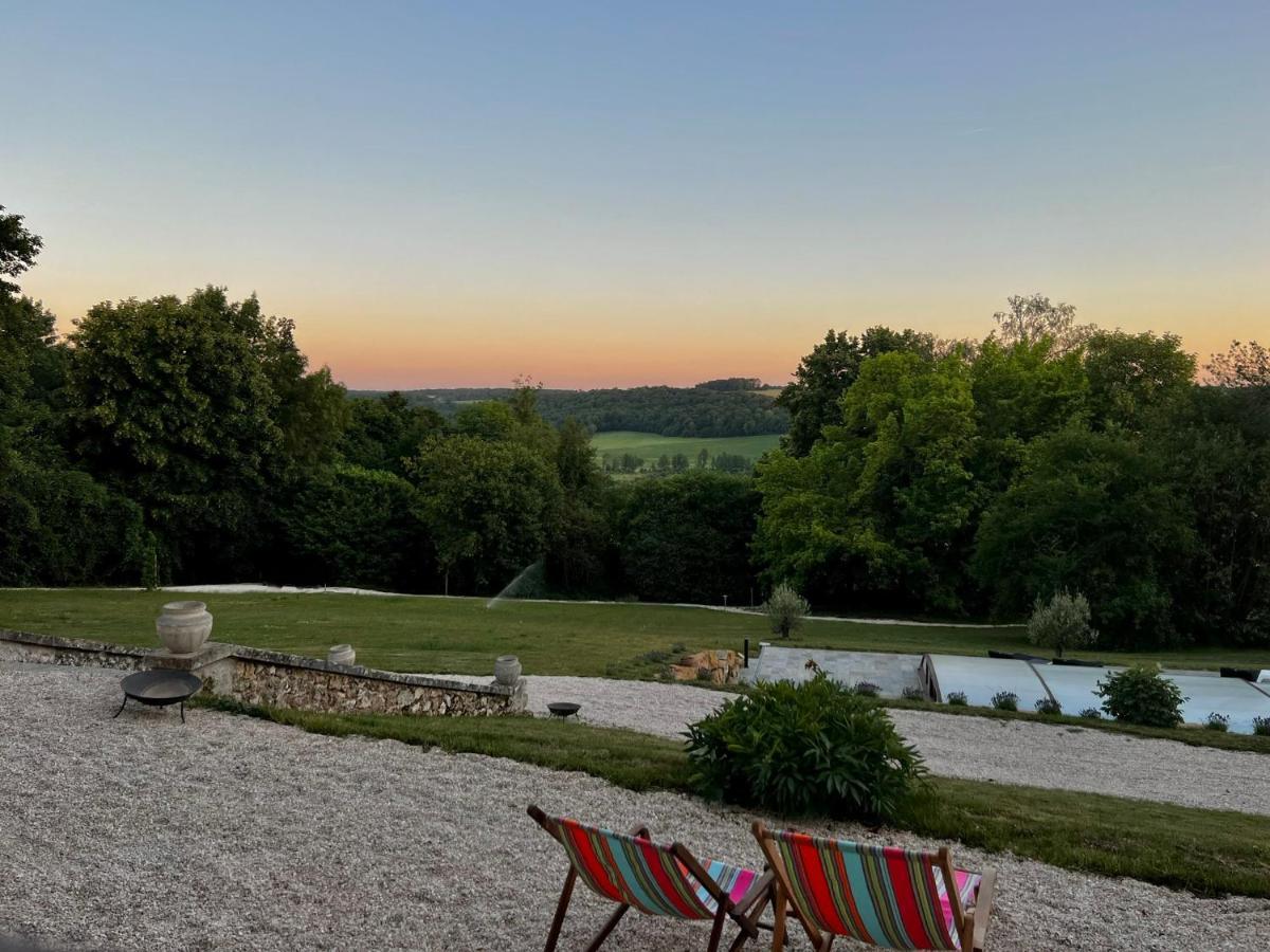Demeure De La Garenne Bed & Breakfast Montmirail  Exterior foto