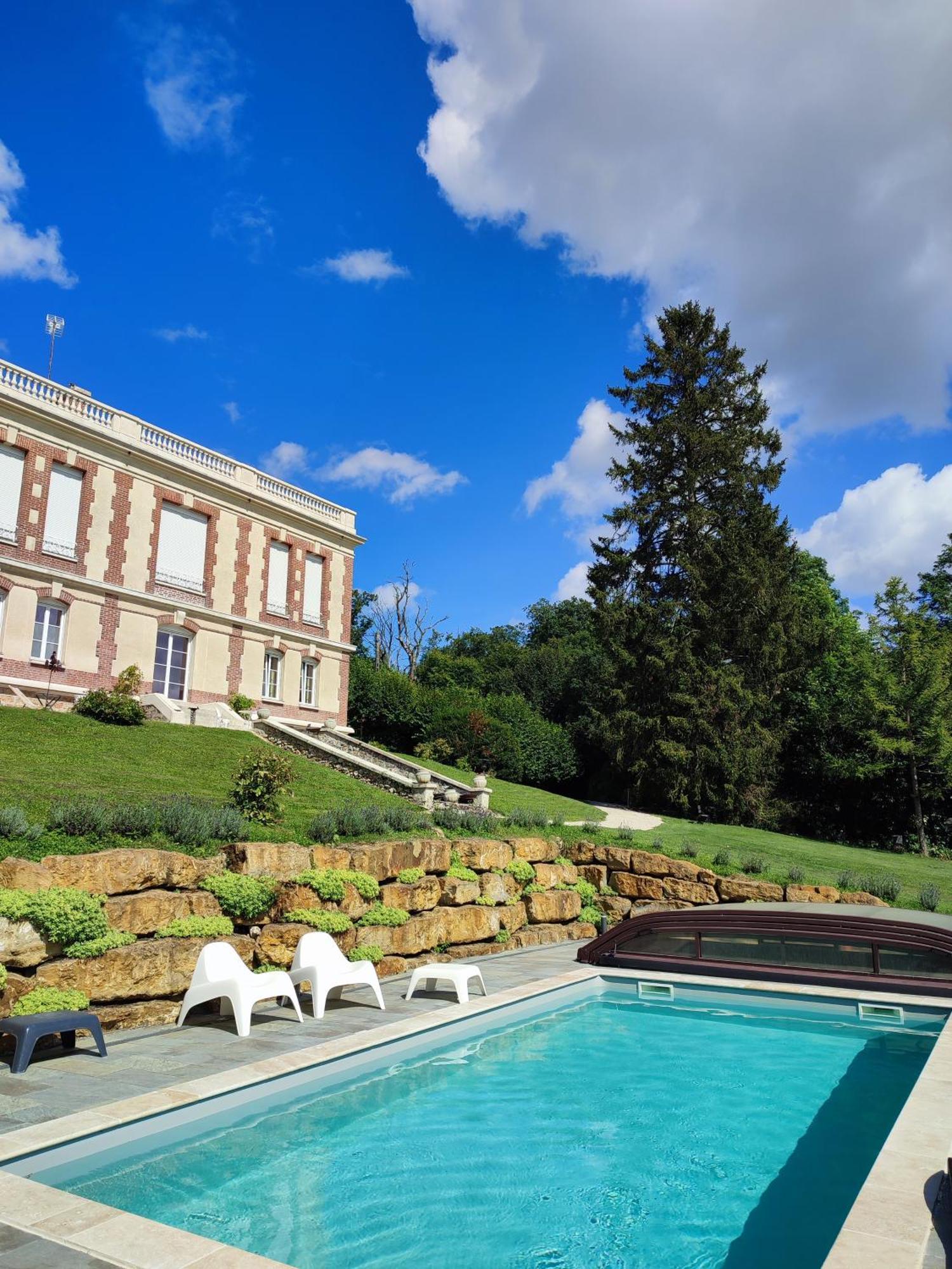 Demeure De La Garenne Bed & Breakfast Montmirail  Exterior foto